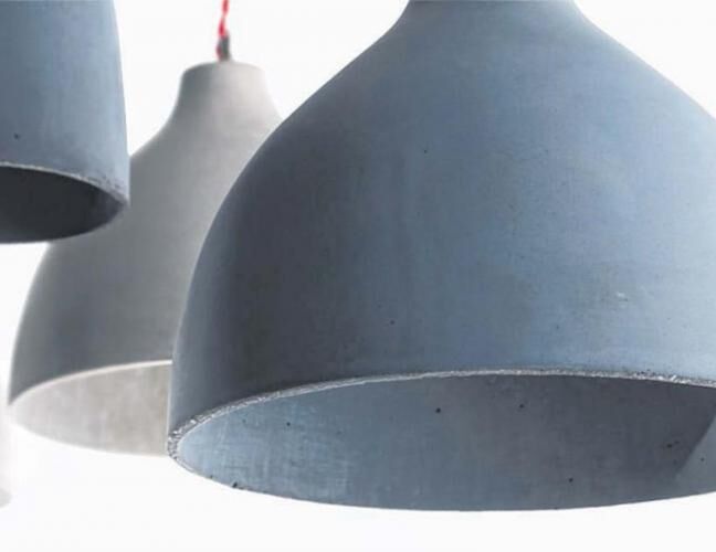 混凝土、Heavy燈罩