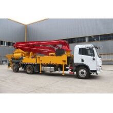 攪拌一體臂架泵車