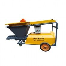 GL30螺桿砂漿灌漿泵壓力達(dá)到設(shè)計(jì)壓力后，可反轉(zhuǎn)卸壓