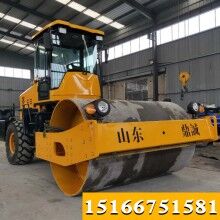 大馬力發(fā)動機(jī)自重8噸單鋼輪壓路機(jī) 輪寬1.85米振動碾 泥土路面壓道機(jī)