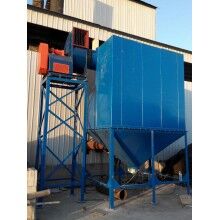   水泥廠(chǎng)粉塵倉(cāng)頂布袋除塵器