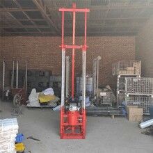 地質勘探設備多用途微型鉆機巖心取樣機 取樣30米HS立式鉆機