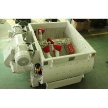 雙臥軸混凝土攪拌機結(jié)構(gòu)設計新穎合理